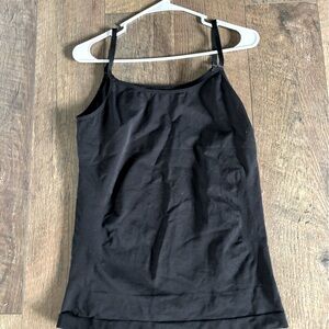 Black shapermint cami